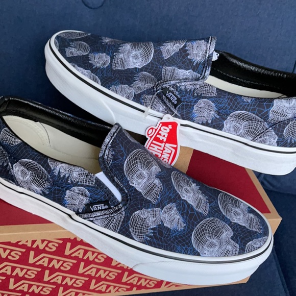 Vans Classic Slip-On Wireframe Skulls WMNS - Picture 11 of 16